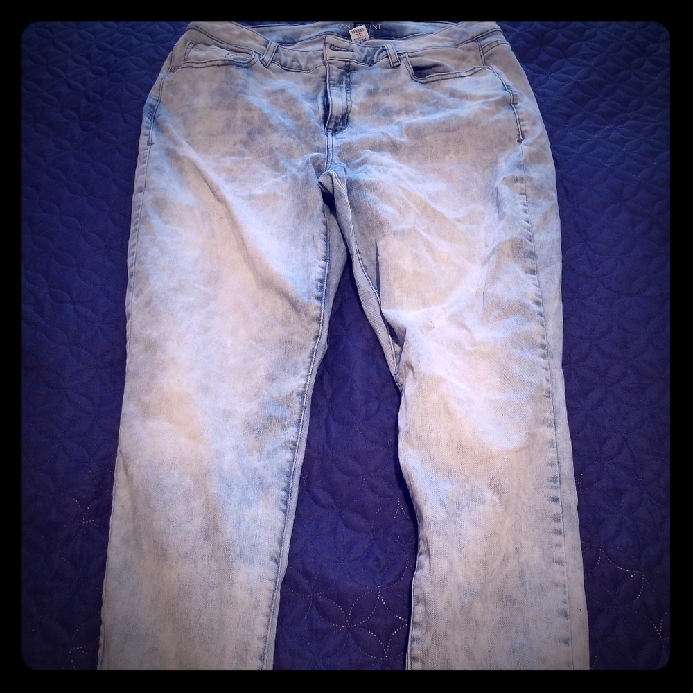 Lane Bryant Acid Wash jeans